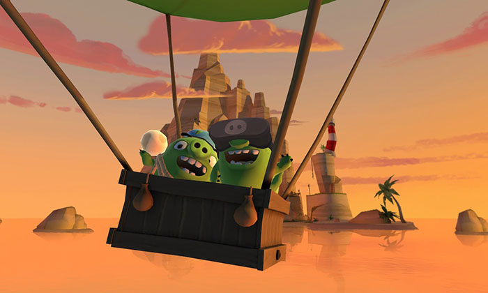 Angry Birds Isle of Pigs นกพิโรธเตรียมตัวขึ้นฝั่งเกาะหมูแล้วใน PlayStation VR 
