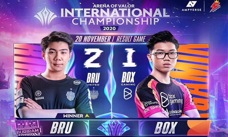 RoV สรุปการแข่งรอบ Group Stage : Buriram United Esports vs Box Gaming