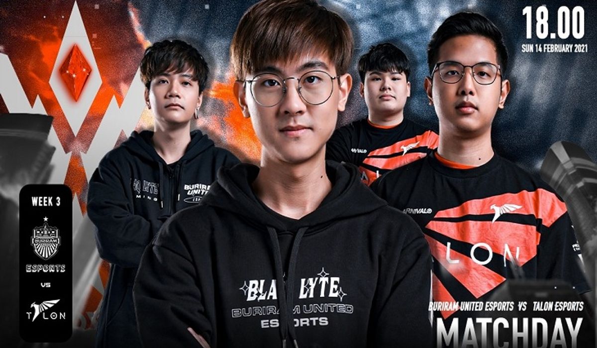 RoV ทีมใหญ่ฟัดใหญ่ !! Week 3 Buriram United Esports VS Dtac Talon