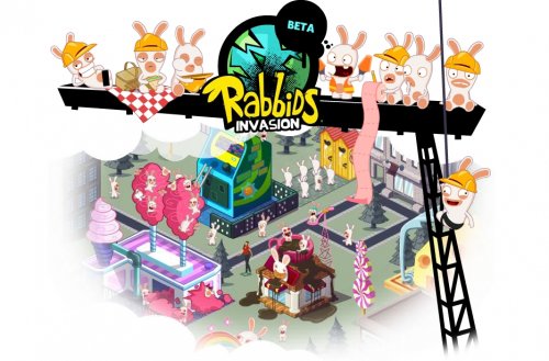 Rabbids Invasion กระต่ายจอมกวน มาป่วนบน Facebook แล้ว