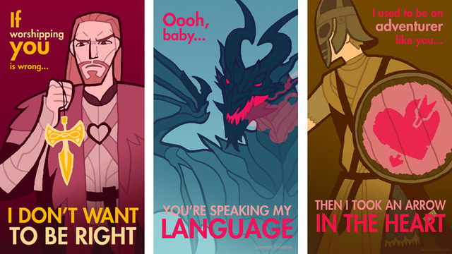 ภาพมุข วาเลนไทน์ เสี่ยวๆจาก Skyrim