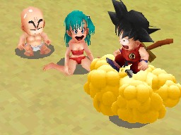 เกมส์ Dragonball DS 2 ของเครื่อง NDS