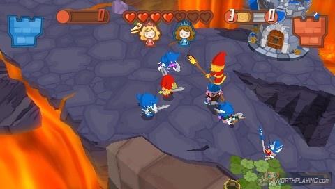 Fat Princess: Fistful of Cake เจ้าหญิงอ้วนของเวอร์ชั่น PSP