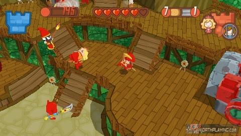 Fat Princess: Fistful of Cake เจ้าหญิงอ้วนของเวอร์ชั่น PSP