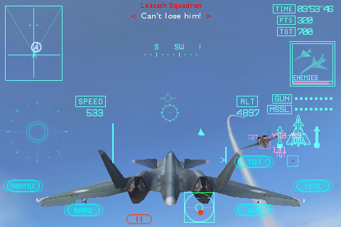 เกมส์ Ace Combat Xi มาแล้วบน iPhone