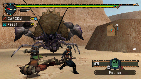 เกมส์ Monster Hunter Freedom Unite