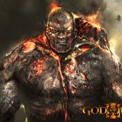 God of War 3 ภาพอาร์ทบอสรุ่นยักษ์ Fire Titan