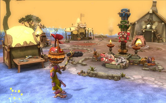 Demo ตัวอย่างเกมส์ Spore Creature Creator