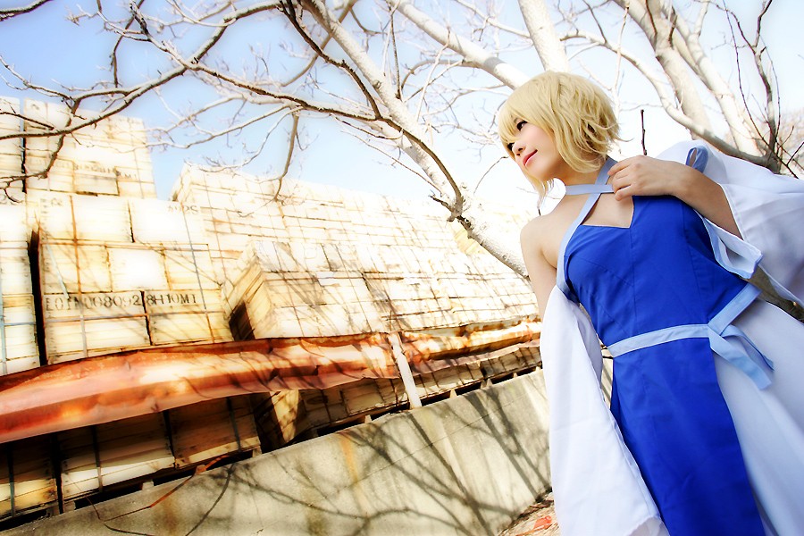 สาวคอสเพลย์จากเกมส์ Gundam SEED Destiny