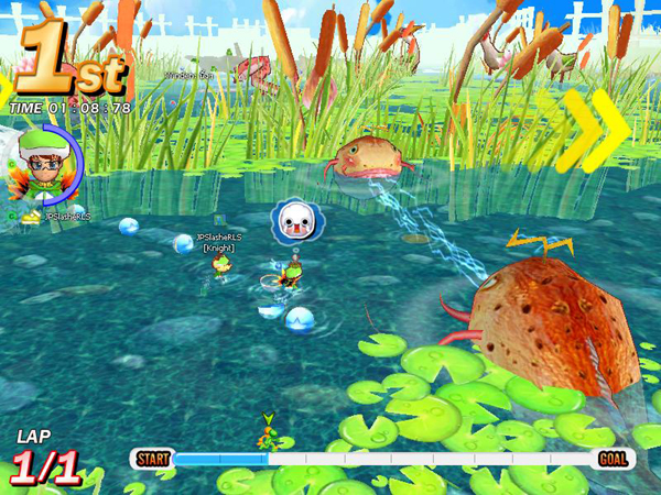 เกมส์ TALESRUNNERว่ายน้ำแบบเซียน เกรียนเรียกเทพ!