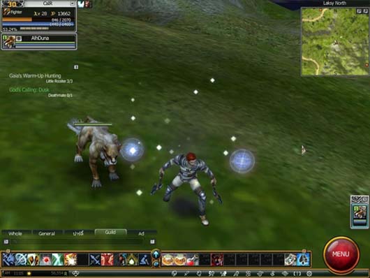 เกมส์ Rappelz  FIGHTER สายขวาน