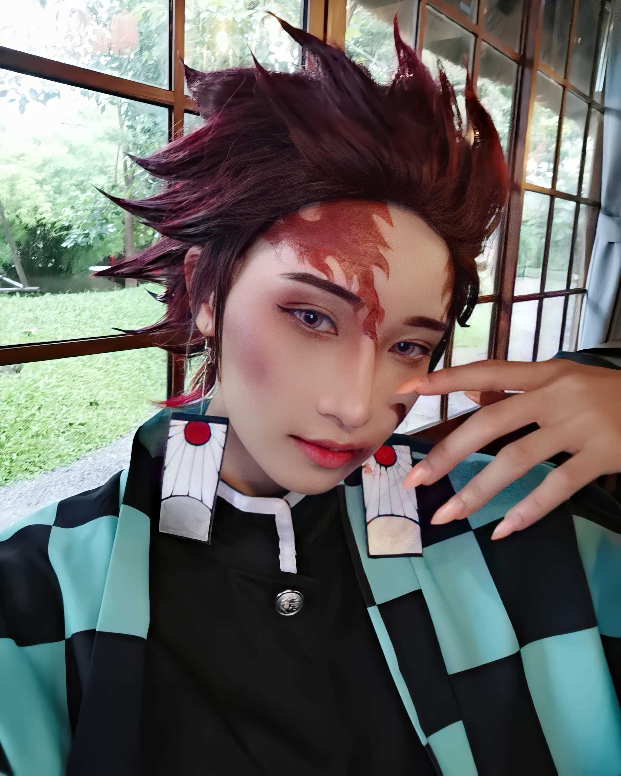 ชมคอสเพลย์ คามาดะ ทันจิโร่ ในดาบพิฆาตอสูร จาก Irene01Wiwi