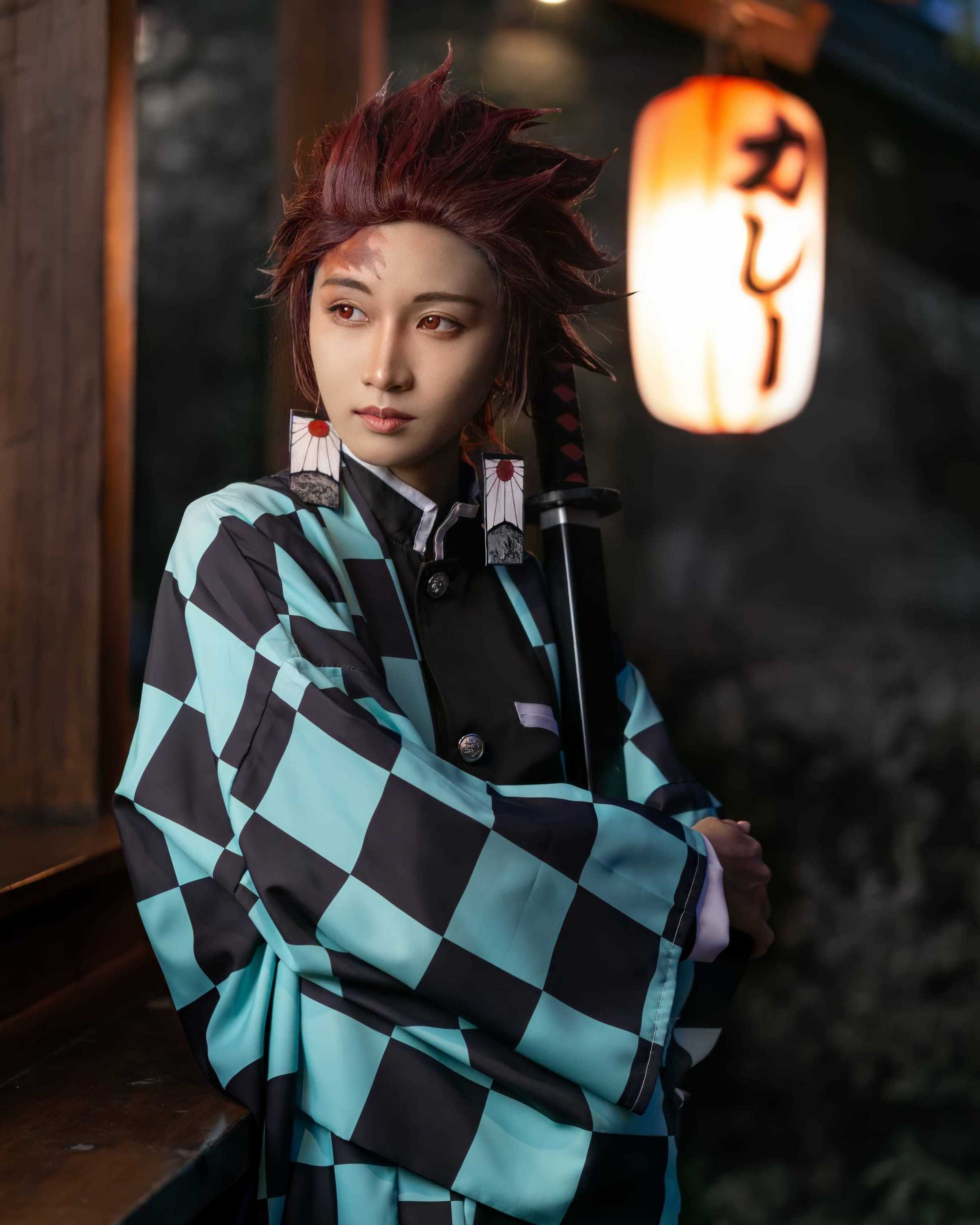 ชมคอสเพลย์ คามาดะ ทันจิโร่ ในดาบพิฆาตอสูร จาก Irene01Wiwi