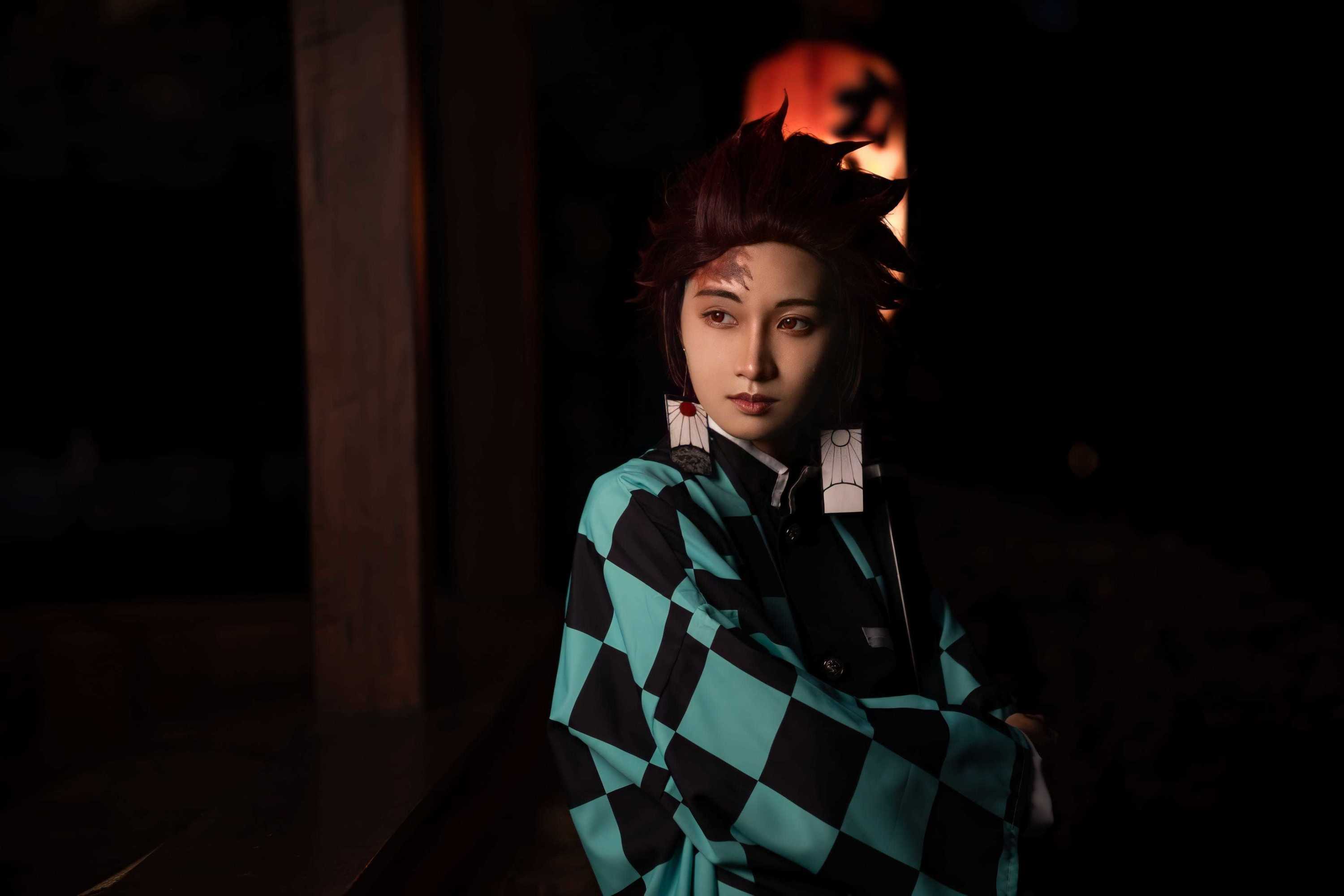 ชมคอสเพลย์ คามาดะ ทันจิโร่ ในดาบพิฆาตอสูร จาก Irene01Wiwi