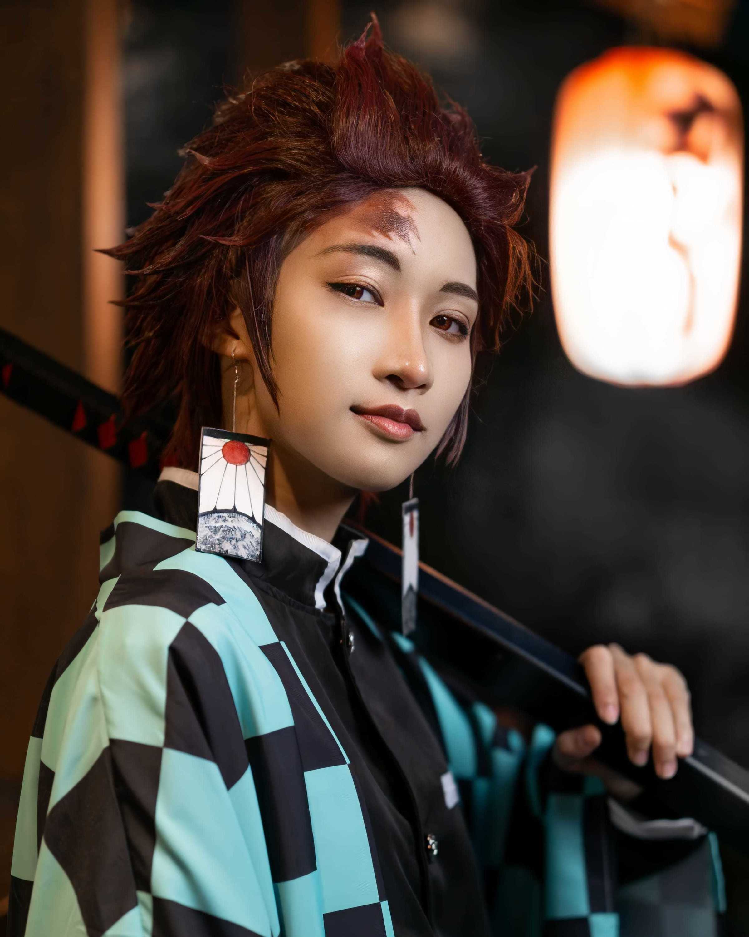 ชมคอสเพลย์ คามาดะ ทันจิโร่ ในดาบพิฆาตอสูร จาก Irene01Wiwi