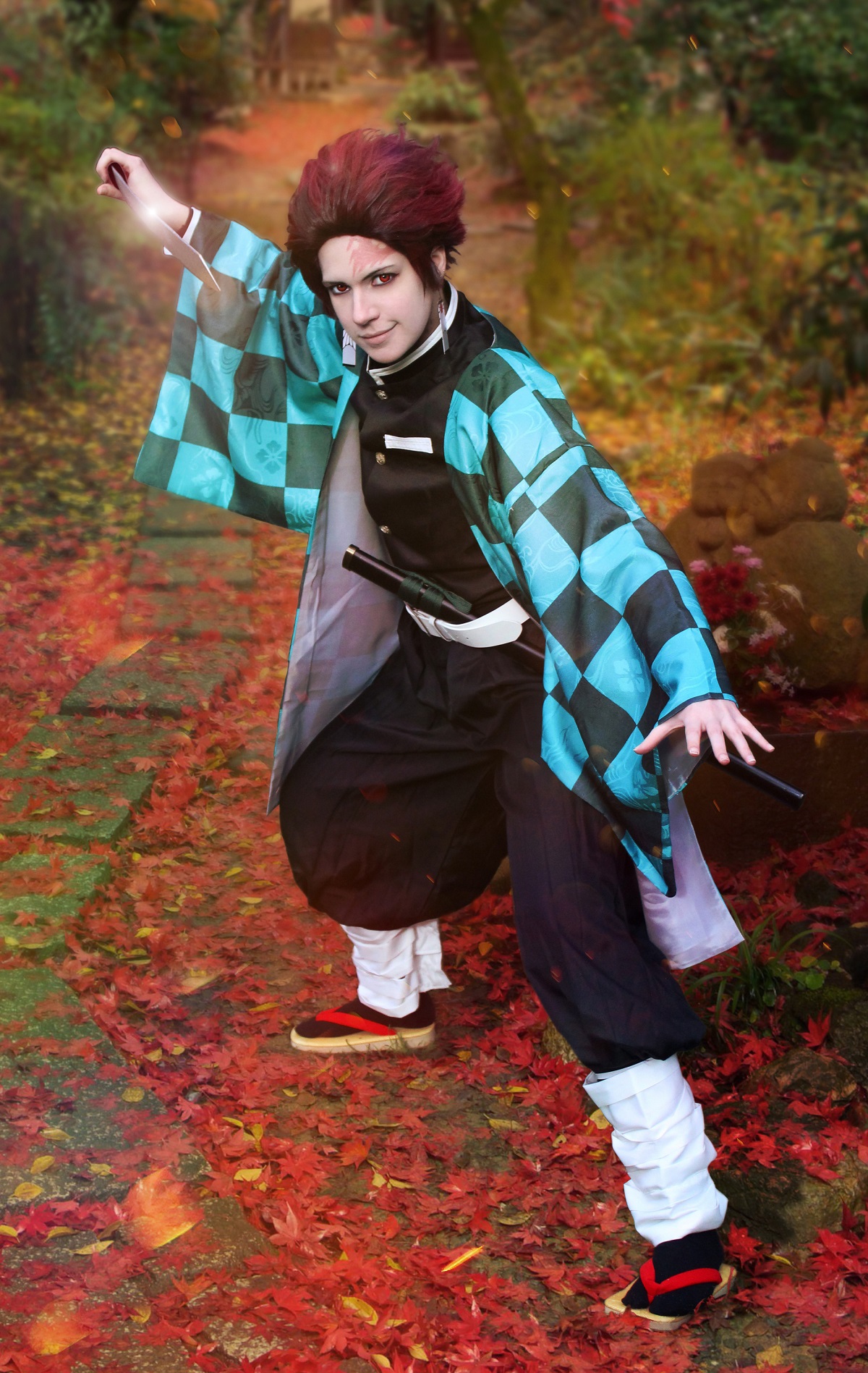 ชมคอสเพลย์ คามาดะ ทันจิโร่ ในดาบพิฆาตอสูร จาก Izami