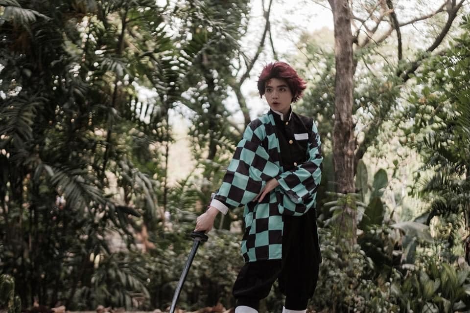 ชมคอสเพลย์ คามาดะ ทันจิโร่ ในดาบพิฆาตอสูร จาก Jensen Kholin