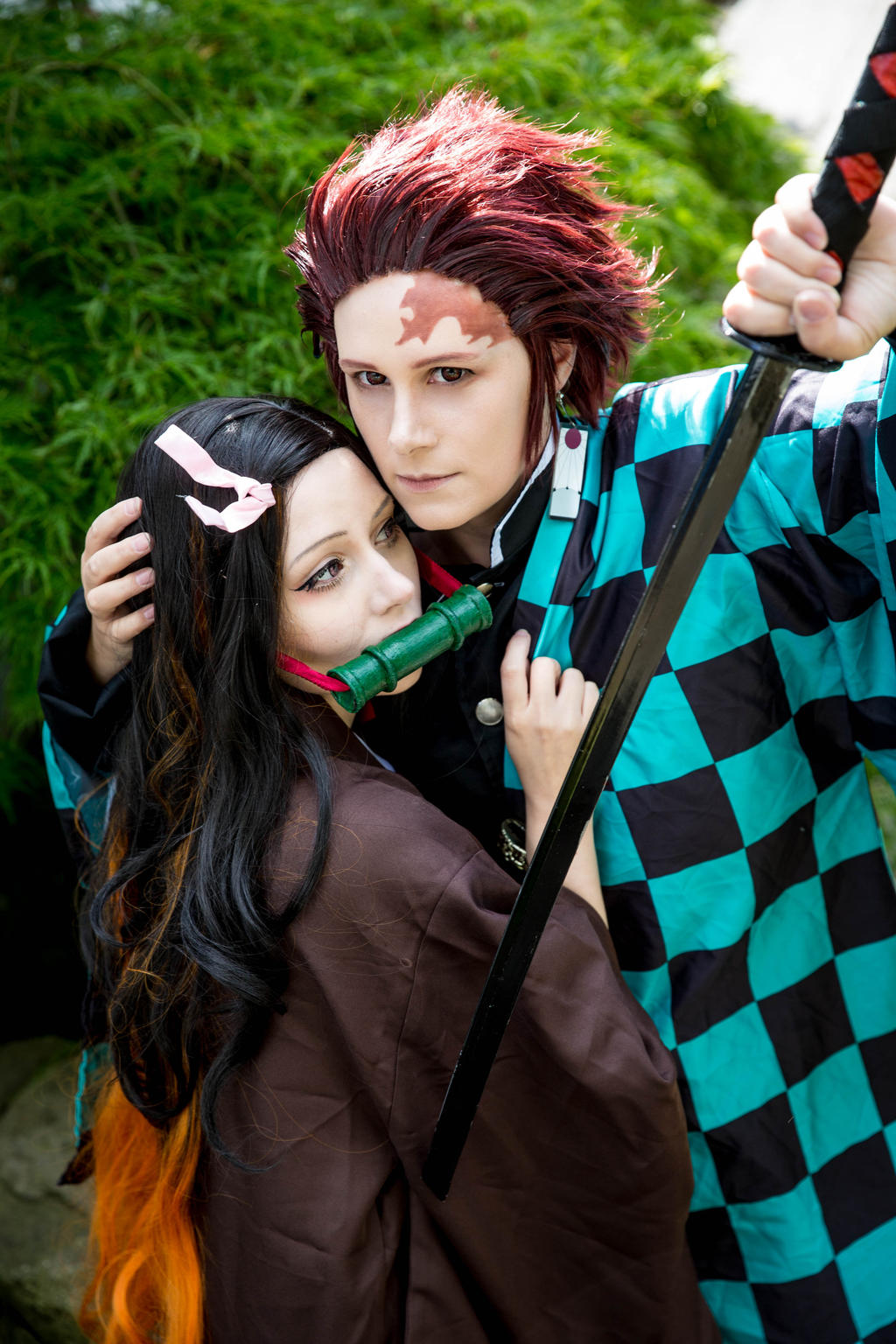 ชมคอสเพลย์ คามาดะ ทันจิโร่ ในดาบพิฆาตอสูร จาก Mondkaeppchen