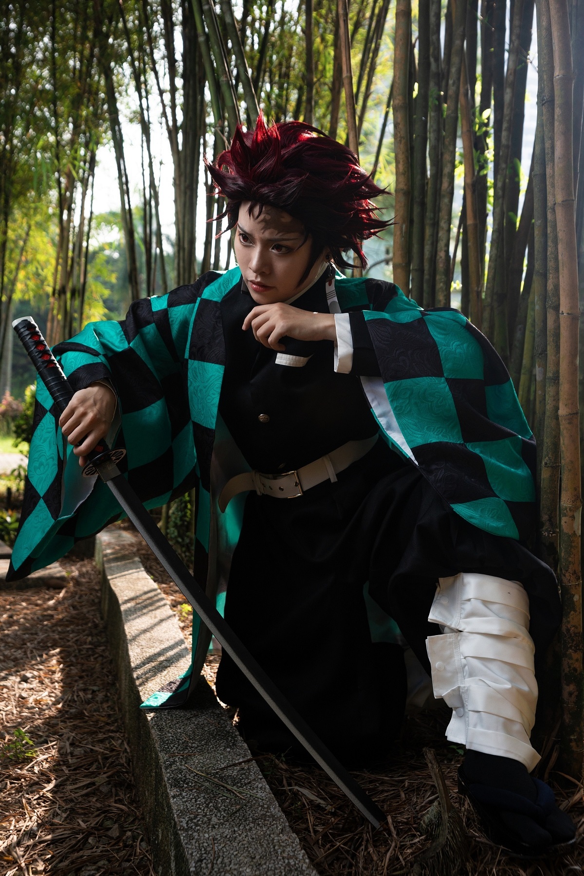 ชมคอสเพลย์ คามาดะ ทันจิโร่ ในดาบพิฆาตอสูร จาก PeanuTS