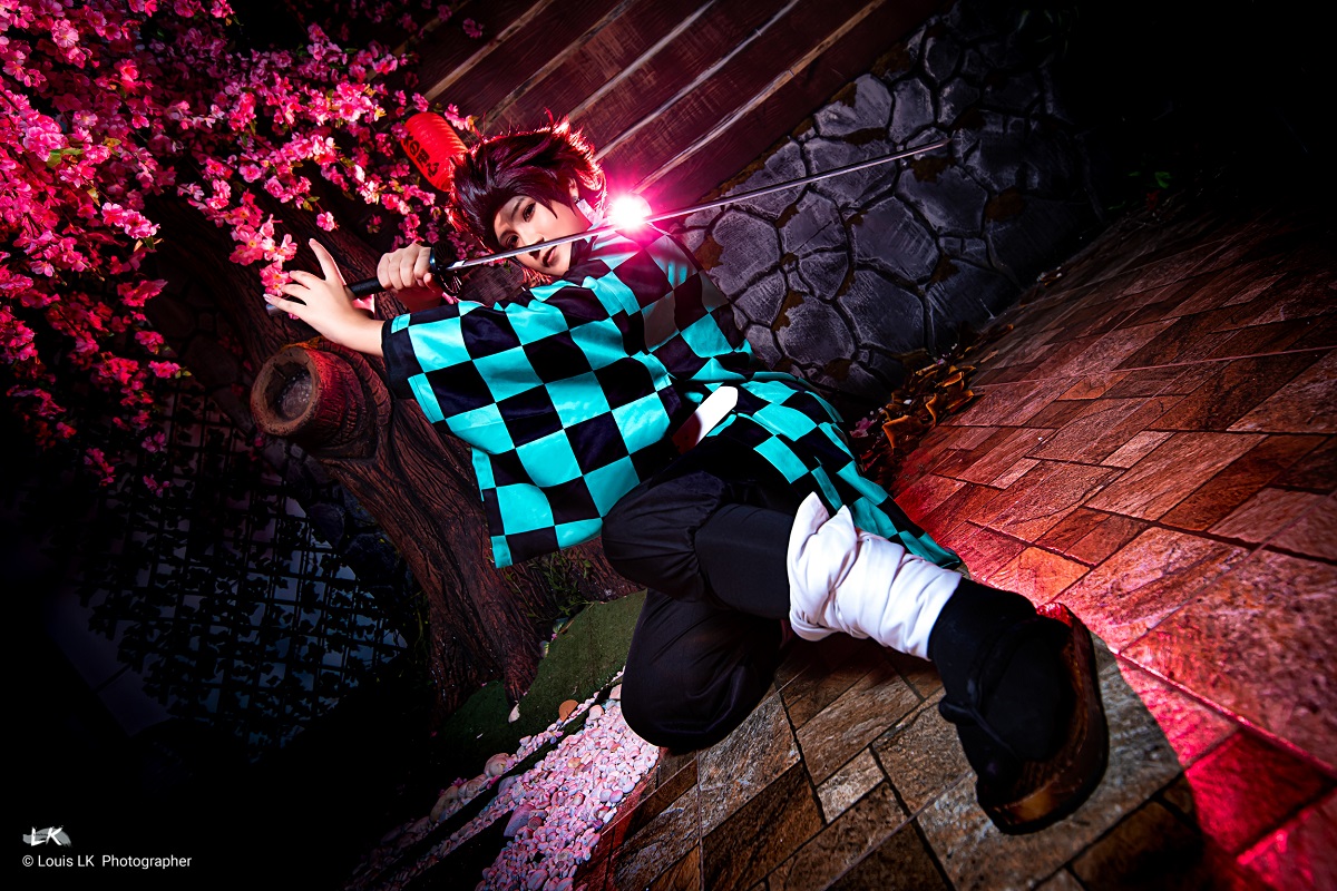 ชมคอสเพลย์ คามาดะ ทันจิโร่ ในดาบพิฆาตอสูร จาก Shibata