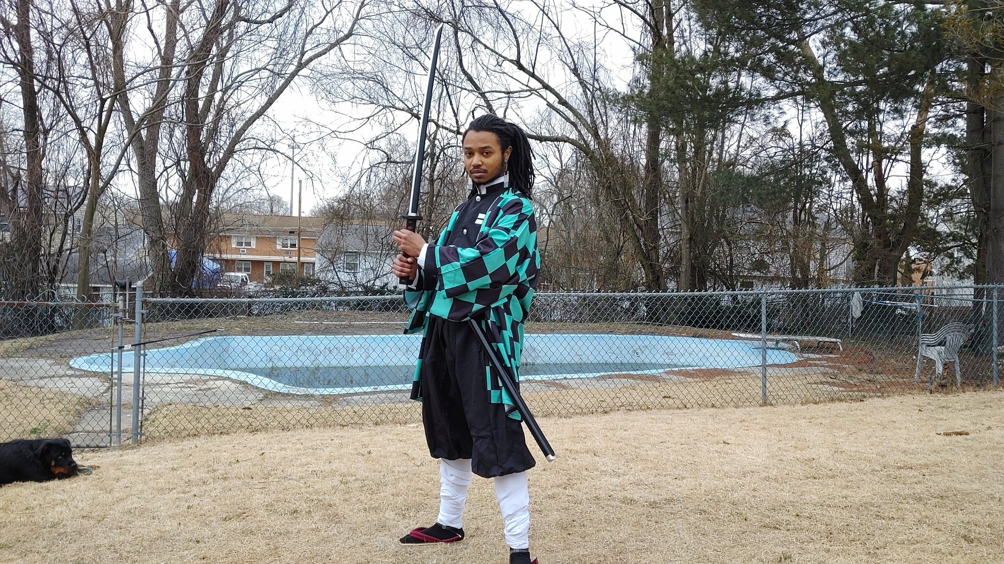 ชมคอสเพลย์ คามาดะ ทันจิโร่ ในดาบพิฆาตอสูร จาก ahegaospaghetti