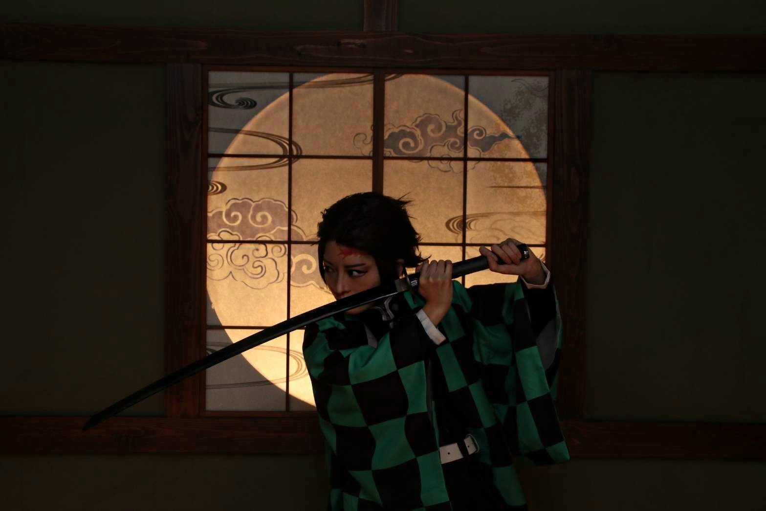 ชมคอสเพลย์ คามาดะ ทันจิโร่ ในดาบพิฆาตอสูร จาก kyozume03