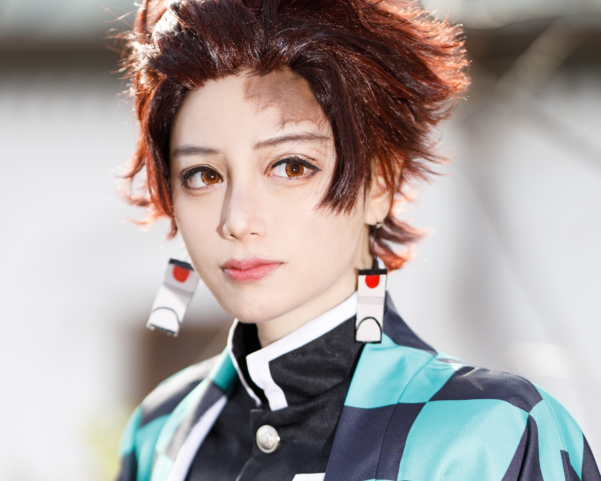 ชมคอสเพลย์ คามาดะ ทันจิโร่ ในดาบพิฆาตอสูร จาก lllll0o0lllll