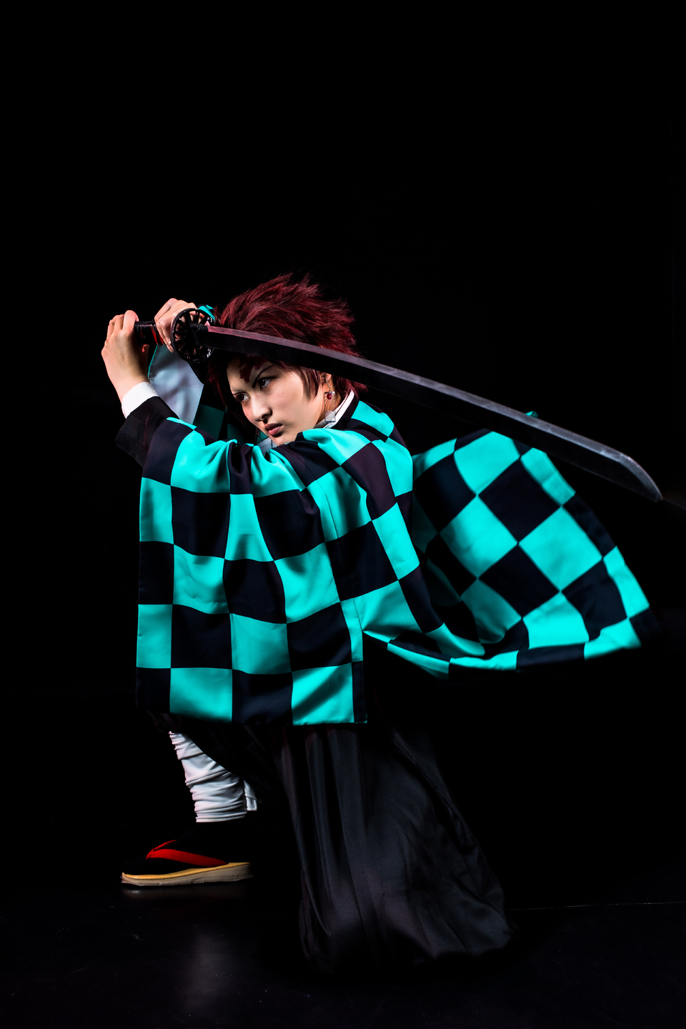 ชมคอสเพลย์ คามาดะ ทันจิโร่ ในดาบพิฆาตอสูร จาก sakuragishunsuke