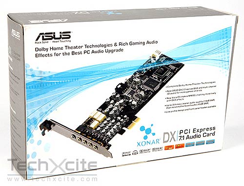 Asus Xonar DX Card