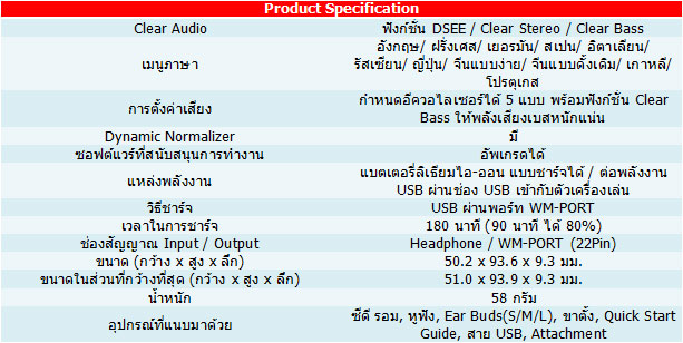 SONY - NWZ-A826