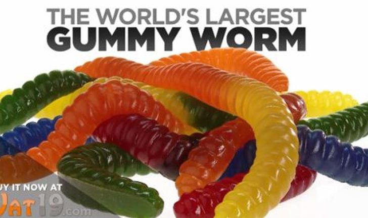 Gummy Worm หนอนยักษ์แสนอร่อย?