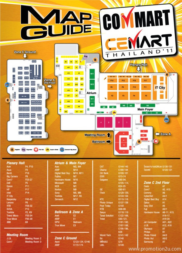 รวมโปรโมชั่น Commart CEMart 2011