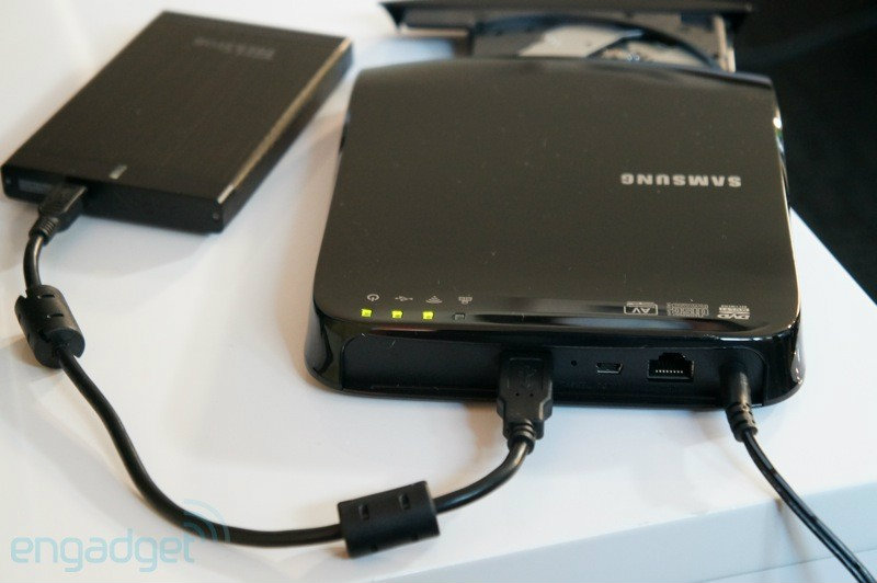 Samsung SE-208BW Smart Media Hub รองรับDVD และ Wi-Fi 