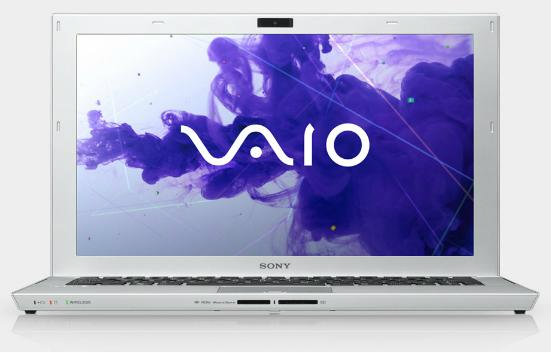 Sony Vaio Z สีขาวรุ่นใหม่! วัสดุพรีเมียม Carbon Fiber Silver 