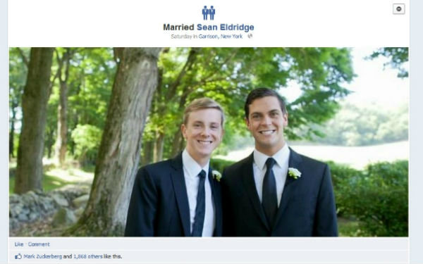 Facebook เพิ่มไอคอนให้กับ "รักร่วมเพศ" ที่แต่งงานกันแล้ว !!