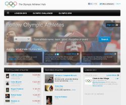 โอลิมปิก 2012 เปิดหน้าเว็บรวม Social Network นักกีฬา