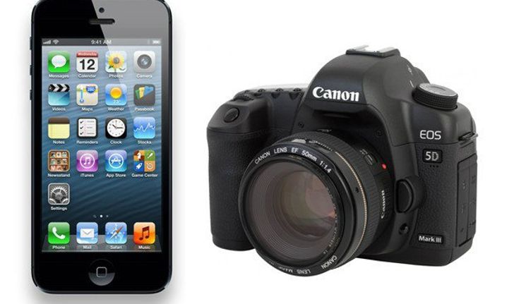 ประชันความคมชัดของกล้อง iPhone 5 vs Canon 5D Mark III