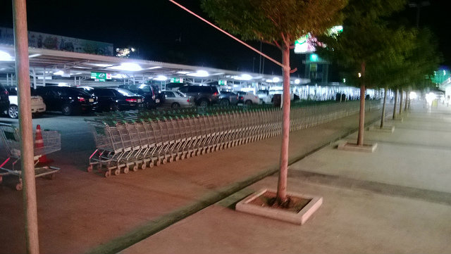 Tesco Lotus Banpong at Night taken by Lumia 925