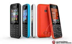 Nokia 208 โทรศัพท์มือถือ 3G ราคาประหยัด วางขายแล้ว