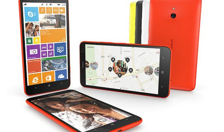 เปิดตัว Nokia Lumia 1320 วินโดวส์โฟน จอ 6 นิ้ว กล้อง 5 ล้าน
