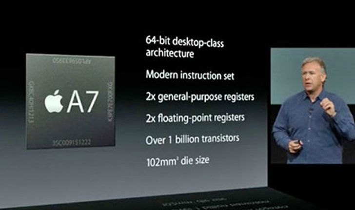 ชิป Apple A7 แบบ 64 บิต ทำ Qualcomm กลายเป็นผู้ตามเทรด์อย่างเหลือเชื่อ