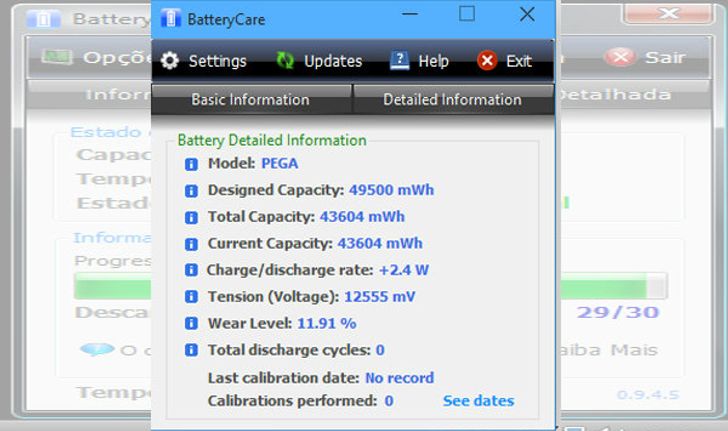 BatteryCare ตรวจเช็คความพร้อมแบตเตอรี่โน๊ตบุ๊คของคุณบ้างหรือยัง?