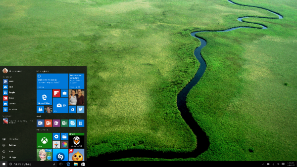 Windows 10 Start Menu