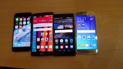 เปรียบเทียบ 4 Smart Phone (iPhone6, LGG4, Huawei P8, Samsung Galaxy S6) กับ 4 โจทย์