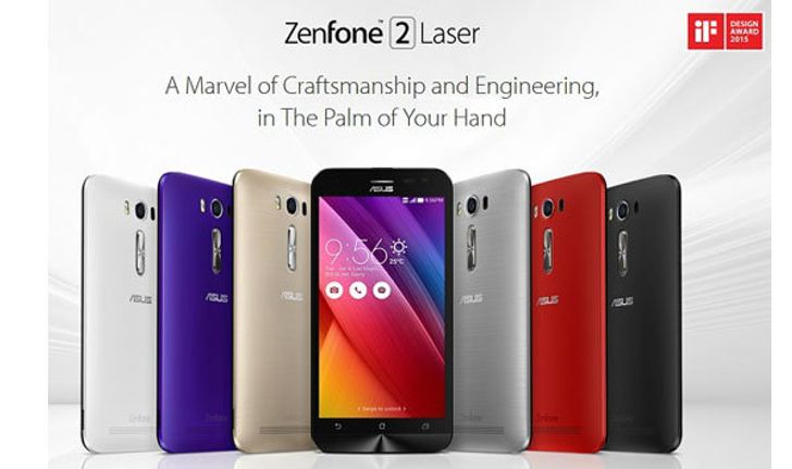 ASUS เปิดตัว Zenfone 2 Deluxe สุดหรู และ Zenfone 2 Laser กล้องโฟกัสไว