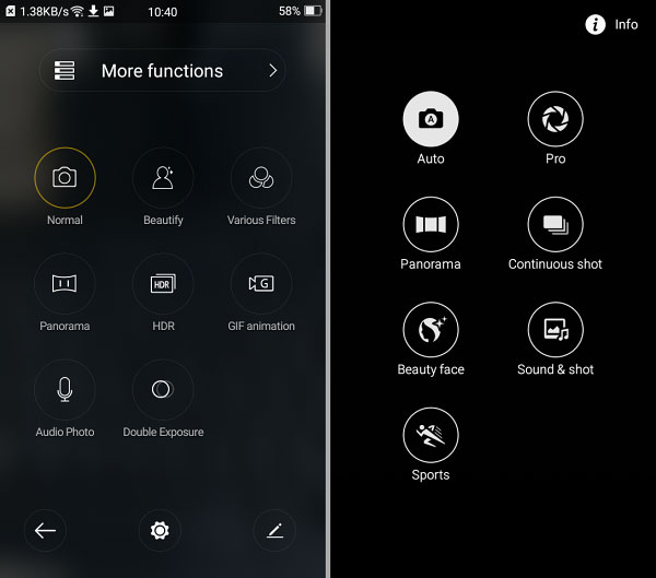 Oppo Mirror 5 Lite vs Galaxy J2-06