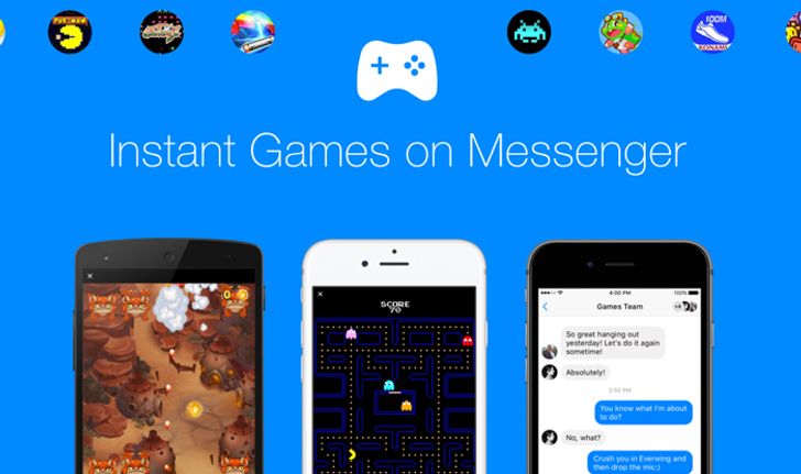 Facebook เพิ่ม Instant Game เล่นเกมแข่งกับเพื่อได้บน Messenger ทันที