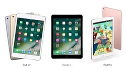 เปรียบเทียบสเปก iPad (2017), iPad Air 2 และ iPad Pro แตกต่างกันอย่างไร มีอะไรเปลี่ยนไปบ้าง