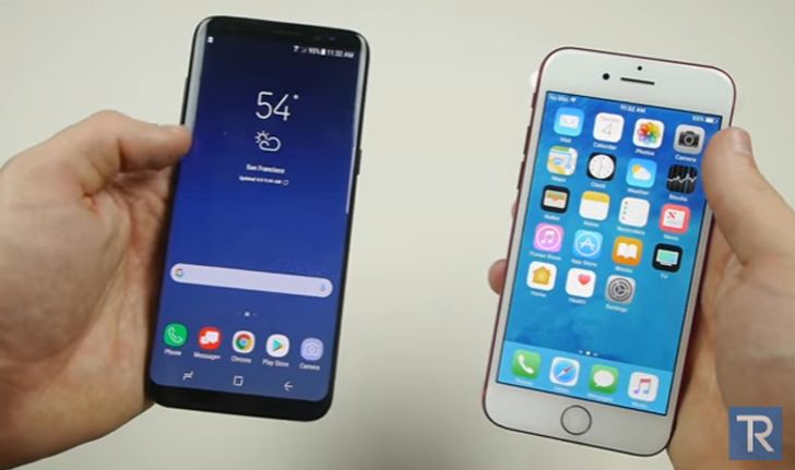 ชมคลิปทดสอบ Drop Test ระหว่าง iPhone 7 VS Samsung Galaxy S8 ใครจะทนกว่าต้องดู