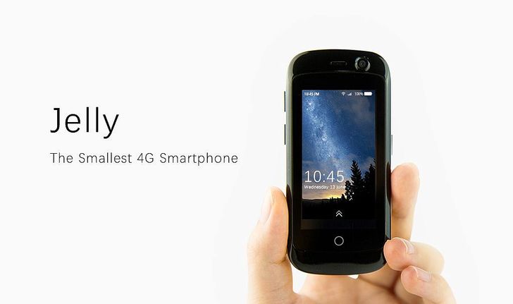 เคยเห็นมั้ย ‘Jelly’ สมาร์ทโฟน 4G ที่ไซส์เล็กที่สุด!